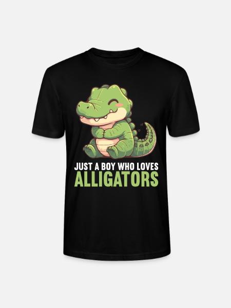 Alligatoren Alligator - Stanley/Stella Unisex Bio-T-Shirt CRAFTER - Schwarz