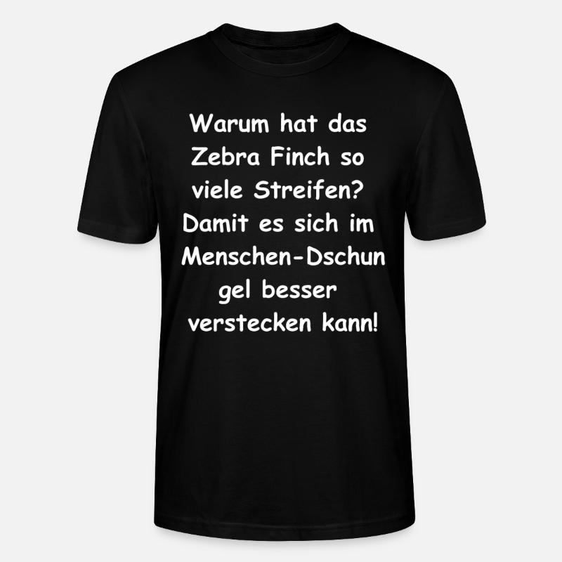 Cache-cache du cadeau - T-shirt bio CRAFTER Stanley Stella Unisexe - noir