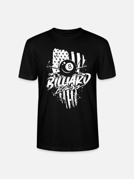 8-Ball Billard - Stanley/Stella Unisex Bio-T-Shirt CRAFTER - Schwarz