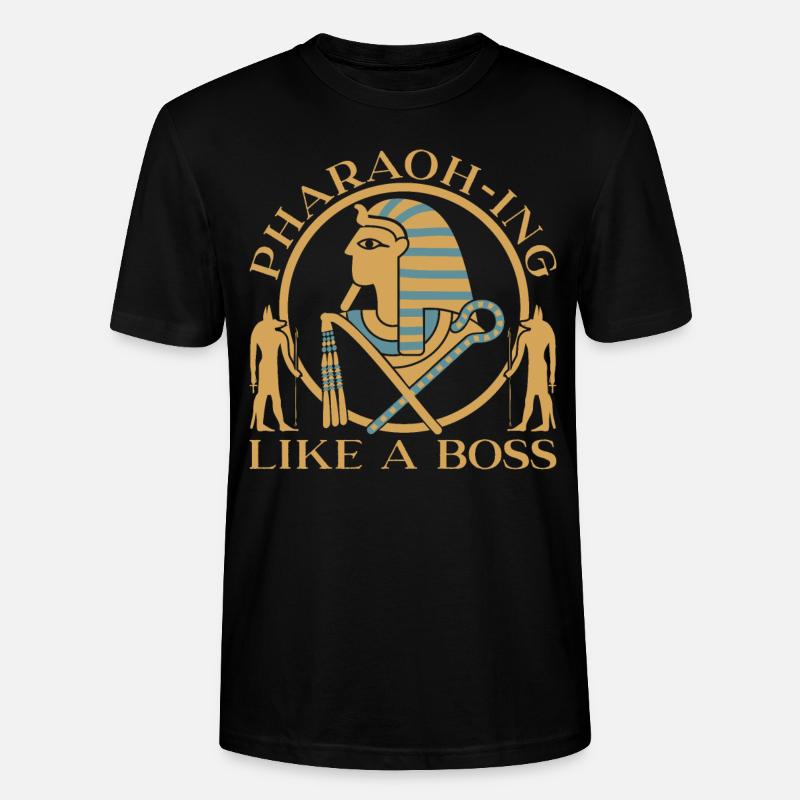 Pharaon comme un - T-shirt bio CRAFTER Stanley Stella Unisexe - noir