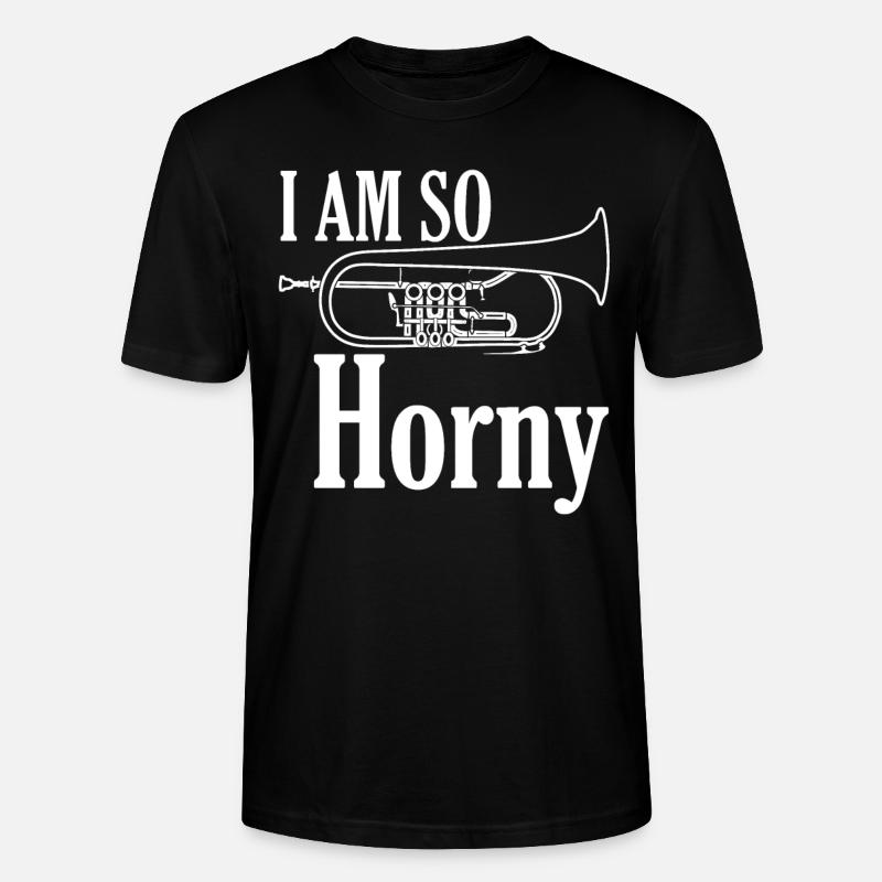 Bugle Orchestre Cuivres - T-shirt bio CRAFTER Stanley Stella Unisexe - noir