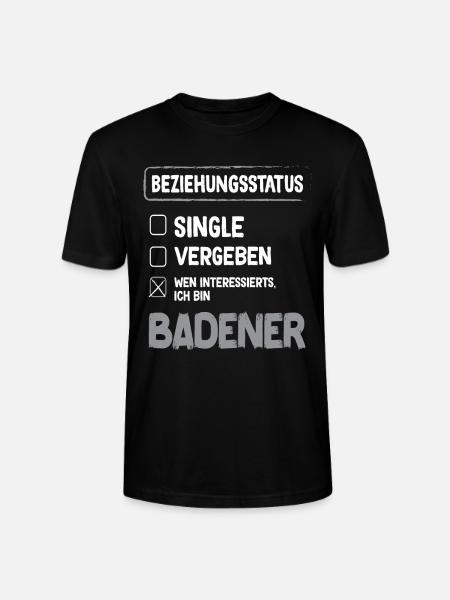 Baden relationship status Baden Baden - Stanley/Stella CRAFTER Unisex Organic T-Shirt - black