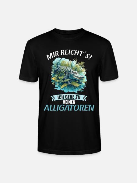 Alligatoren Alligator - Stanley/Stella CRAFTER Unisex Organic T-Shirt - black
