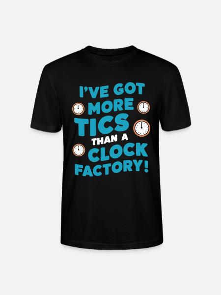 Tourette's Syndrome Awareness Neurodiverse - Stanley/Stella CRAFTER Unisex Organic T-Shirt - black