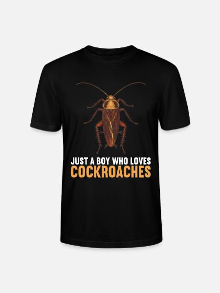 Cockroach Kakerlaken Kakerlake - Stanley/Stella Unisex Bio-T-Shirt CRAFTER - Schwarz