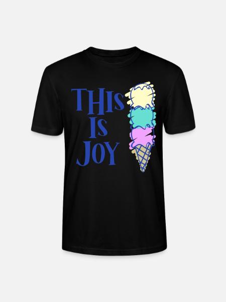 Coupe de crème glacée - T-shirt bio CRAFTER Stanley Stella Unisexe - noir
