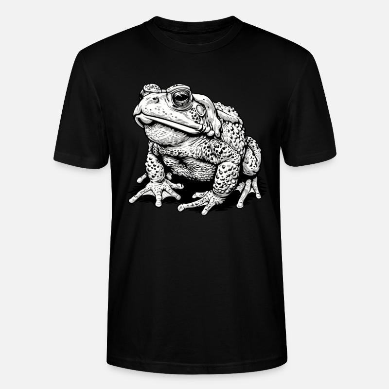 Toad Toads Toad - Stanley/Stella CRAFTER Unisex Organic T-Shirt - black