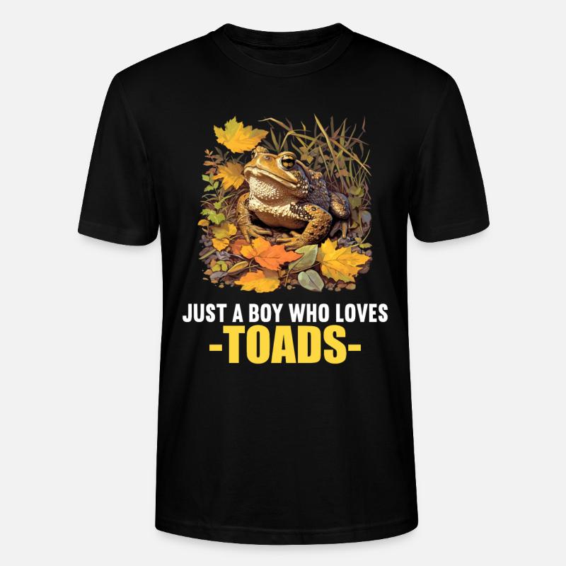 Crapaud crapaud crapaud - T-shirt bio CRAFTER Stanley Stella Unisexe - noir