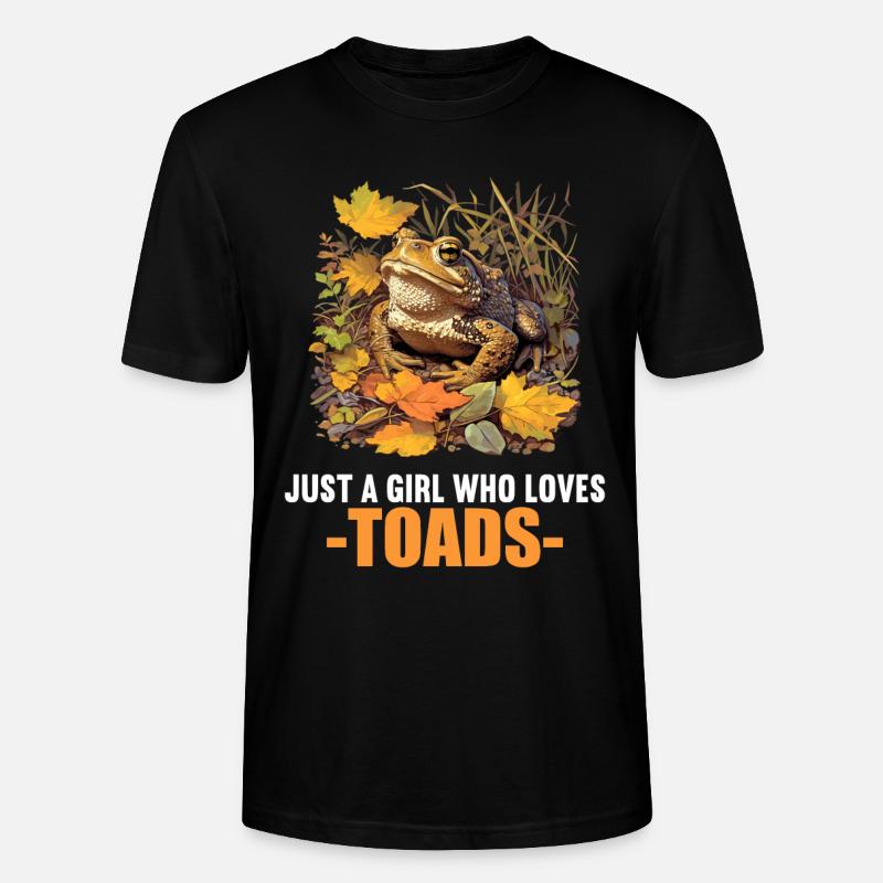 Crapaud crapaud crapaud - T-shirt bio CRAFTER Stanley Stella Unisexe - noir