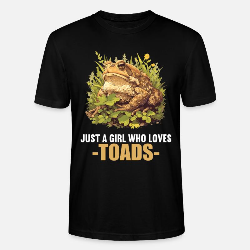 Crapaud crapaud crapaud - T-shirt bio CRAFTER Stanley Stella Unisexe - noir