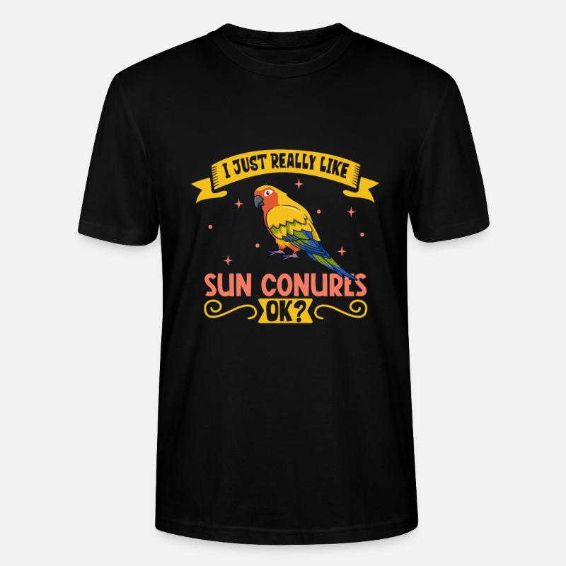 J’adore ma perruche soleil - T-shirt bio CRAFTER Stanley Stella Unisexe - noir