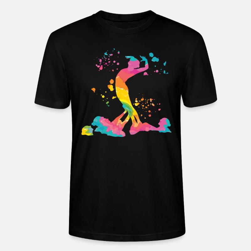 Artistic Swim Team Synchronschwimmen - Stanley/Stella Unisex Bio-T-Shirt CRAFTER - Schwarz