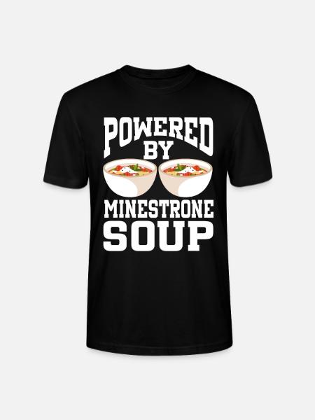 Soupe Powered By Minestrone - T-shirt bio CRAFTER Stanley Stella Unisexe - noir
