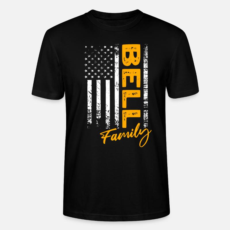 Bell États-Unis - T-shirt bio CRAFTER Stanley Stella Unisexe - noir