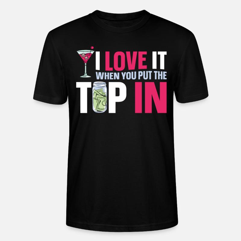 Barman Mixologue J’adore - T-shirt bio CRAFTER Stanley Stella Unisexe - noir