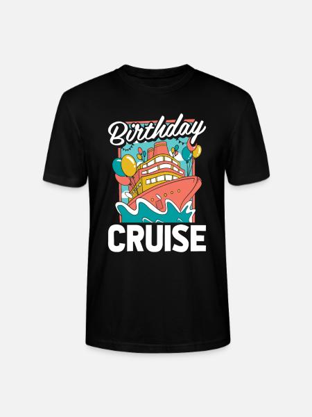 Kreuzfahrt Birthday Cruise - Stanley/Stella CRAFTER Unisex Organic T-Shirt - black