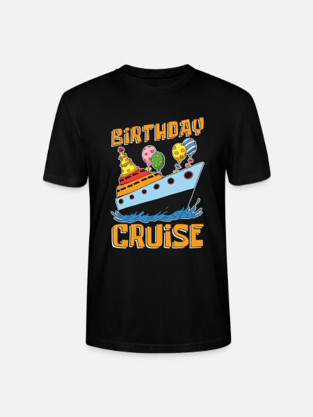 Kreuzfahrt Birthday Cruise - Stanley/Stella CRAFTER Unisex Organic T-Shirt - black