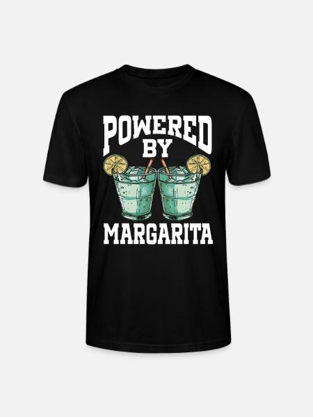 Powered By Margarita - Stanley/Stella CRAFTER Unisex Organic T-Shirt - black