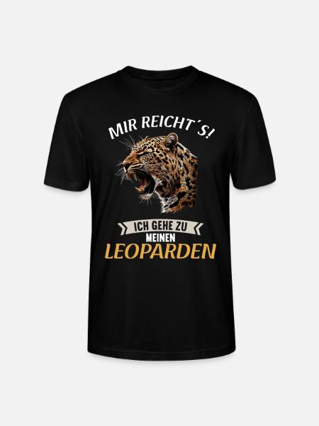 Léopard léopard - T-shirt bio CRAFTER Stanley Stella Unisexe - noir