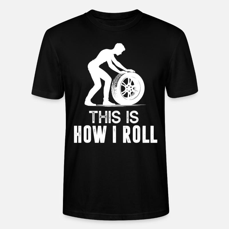 Tire Guy - Stanley/Stella Unisex Bio-T-Shirt CRAFTER - Schwarz