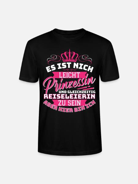 Princess & Tour Guide - Stanley/Stella CRAFTER Unisex Organic T-Shirt - black