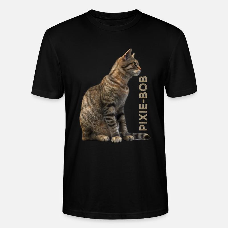 Bob Pixie - T-shirt bio CRAFTER Stanley Stella Unisexe - noir