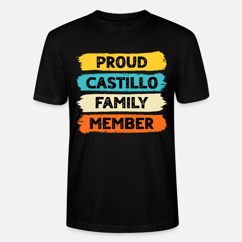 Stolzer Castillo - Stanley/Stella Unisex Bio-T-Shirt CRAFTER - Schwarz
