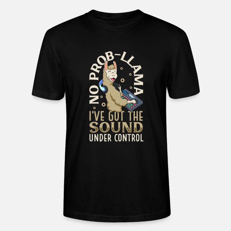 No Problem - Sound Engineer - Stanley/Stella CRAFTER Unisex Organic T-Shirt - black