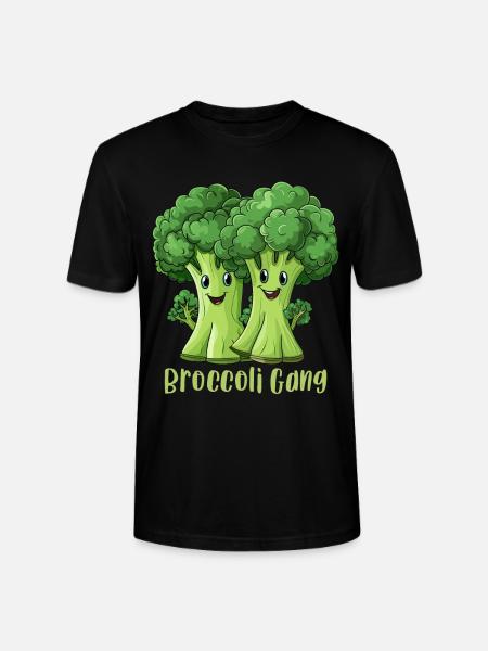 Broccoli Gang - Stanley/Stella CRAFTER Unisex Organic T-Shirt - black