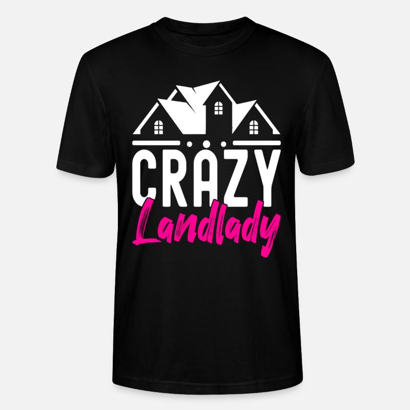 Hausbesitzer Einweihungsparty - Stanley/Stella Unisex Bio-T-Shirt CRAFTER - Schwarz