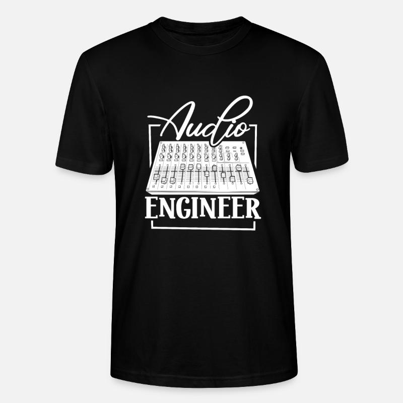 Tontechniker - Audio Engineer - Stanley/Stella Unisex Bio-T-Shirt CRAFTER - Schwarz