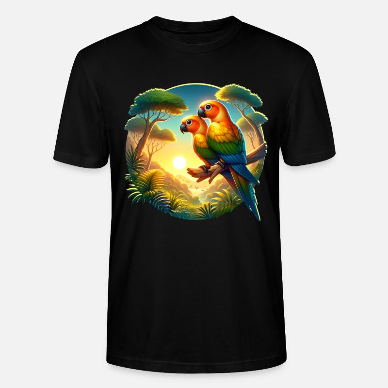 Sonnensittich Sprüche - Stanley/Stella Unisex Bio-T-Shirt CRAFTER - Schwarz