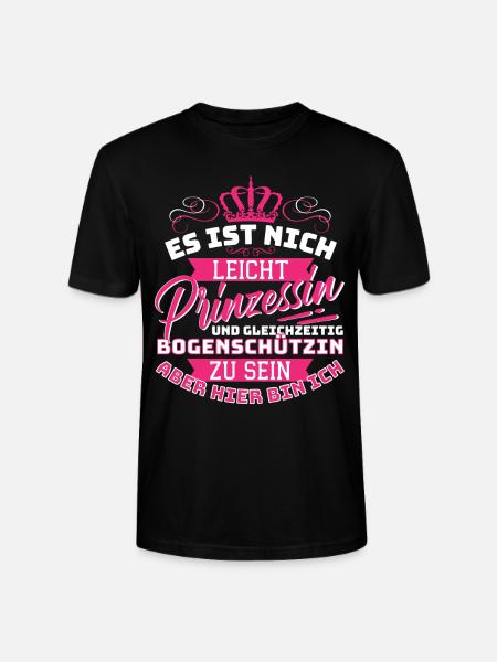 Princesse et Archer - Fun - T-shirt bio CRAFTER Stanley Stella Unisexe - noir