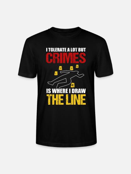 Crime scene investigator - Stanley/Stella Unisex Bio-T-Shirt CRAFTER - Schwarz