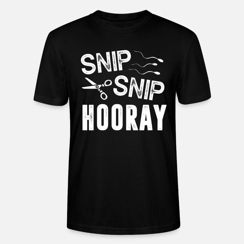Survivant post-vasectomie - T-shirt bio CRAFTER Stanley Stella Unisexe - noir