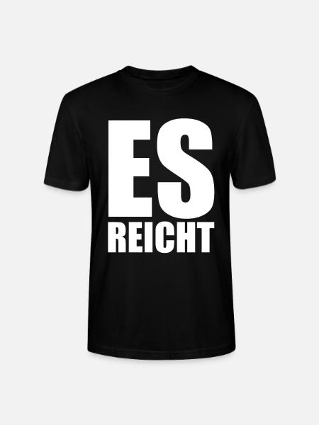 Es reicht - Stanley/Stella Unisex Bio-T-Shirt CRAFTER - Schwarz