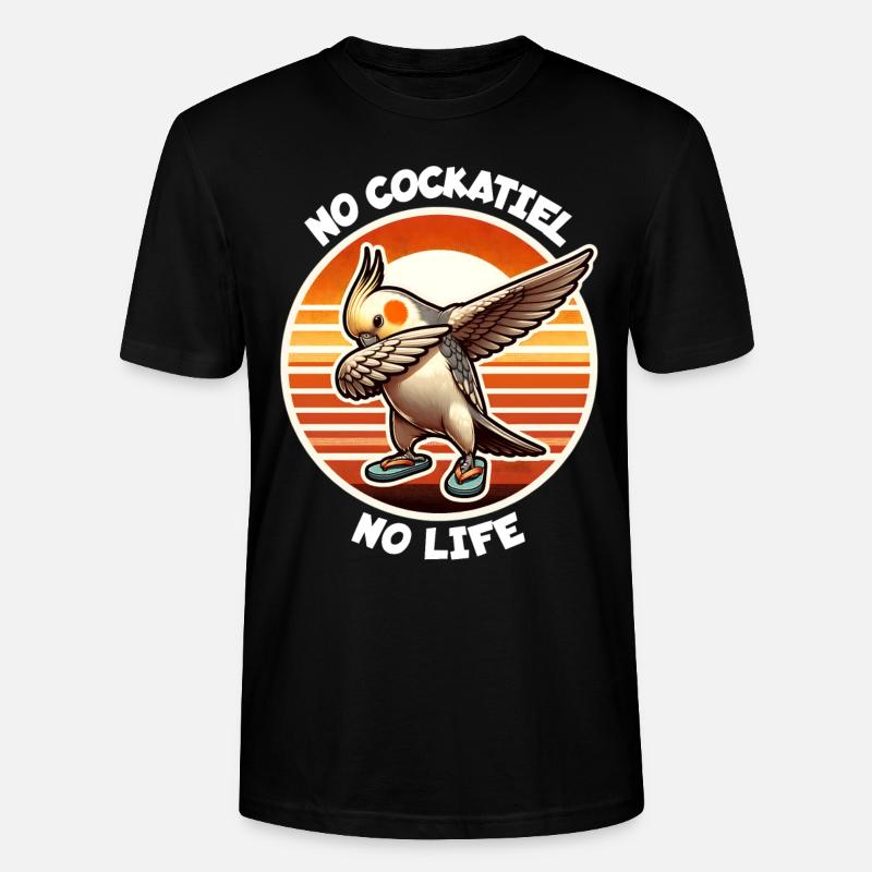 Dicton de calopsitte - T-shirt bio CRAFTER Stanley Stella Unisexe - noir