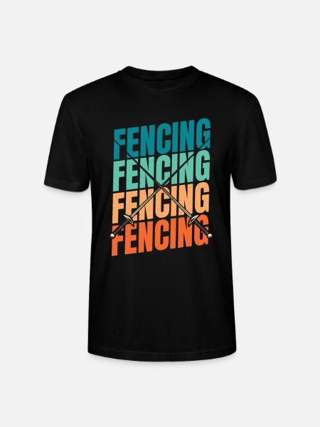 Fechten Fechter - Stanley/Stella Unisex Bio-T-Shirt CRAFTER - Schwarz
