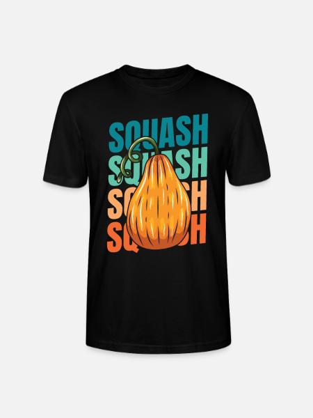 Squash - Stanley/Stella CRAFTER Unisex Organic T-Shirt - black