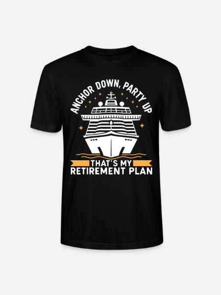 Retraite de Cruise - T-shirt bio CRAFTER Stanley Stella Unisexe - noir