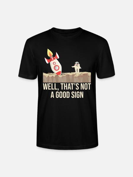 Aerospace engineer Rocket science - Stanley/Stella Unisex Bio-T-Shirt CRAFTER - Schwarz