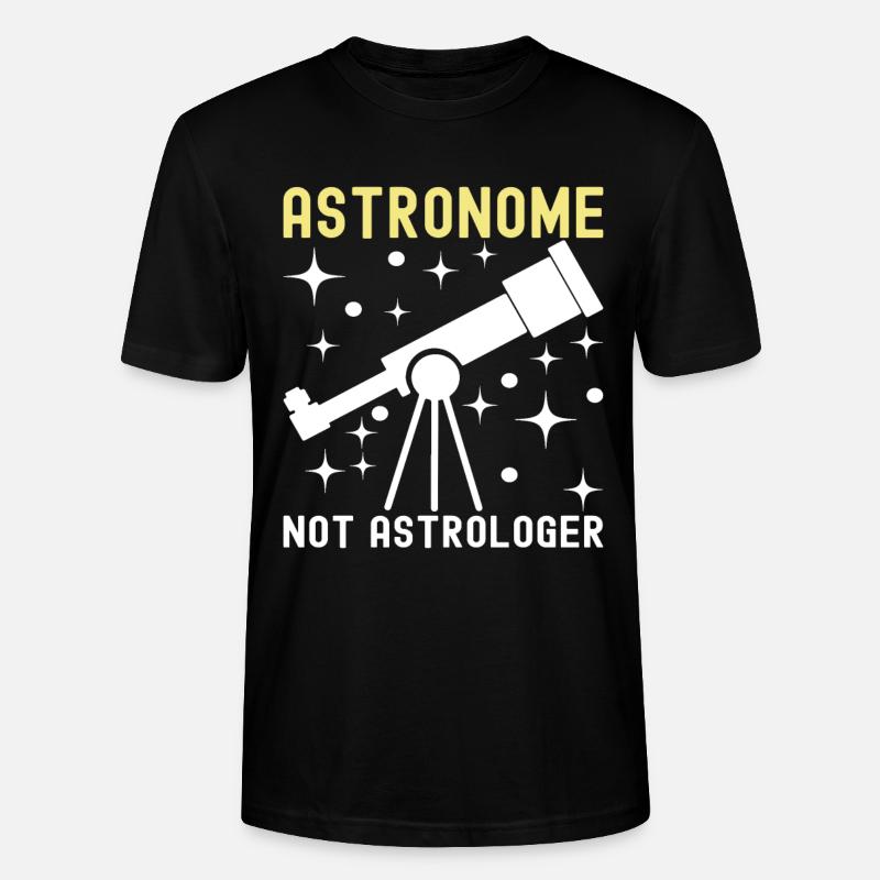 Astronomie Atronome - T-shirt bio CRAFTER Stanley Stella Unisexe - noir