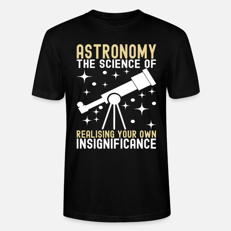 Atronome Astronomie - Stanley/Stella Unisex Bio-T-Shirt CRAFTER - Schwarz