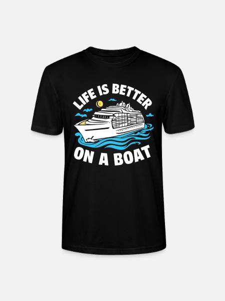 Croisière - T-shirt bio CRAFTER Stanley Stella Unisexe - noir