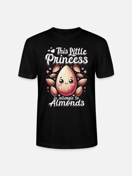 Mandelallergie Allergic To Almonds - Stanley/Stella Unisex Bio-T-Shirt CRAFTER - Schwarz