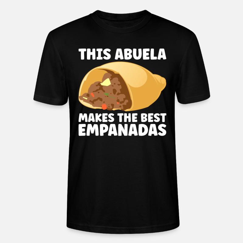 Empanada Dumpling Espagnol Mexicain - T-shirt bio CRAFTER Stanley Stella Unisexe - noir