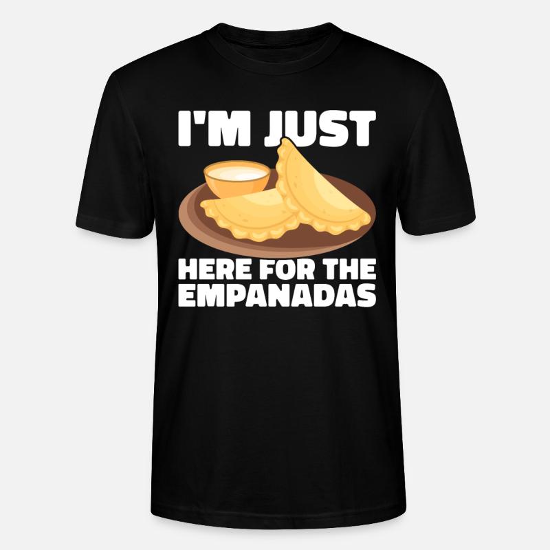 Empanada Spanische Teigtasche Mexikanisch - Stanley/Stella Unisex Bio-T-Shirt CRAFTER - Schwarz