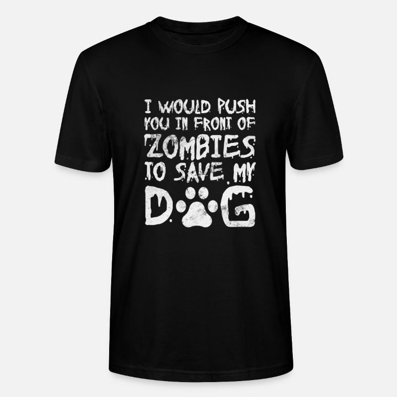 Zombie - Stanley/Stella Unisex Bio-T-Shirt CRAFTER - Schwarz