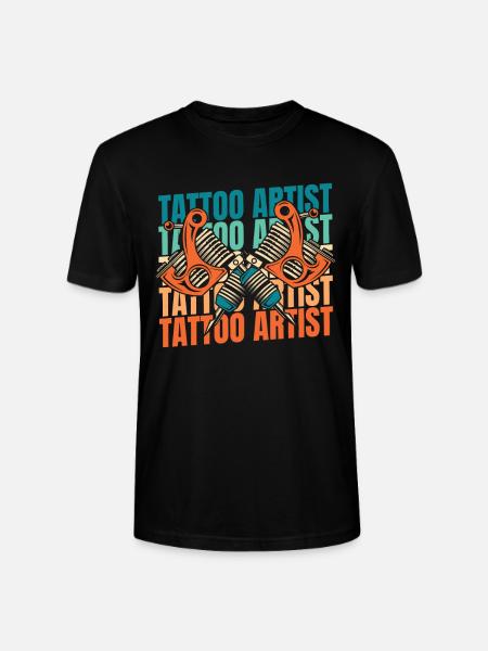 Tattoo artist tattoo - Stanley/Stella CRAFTER Unisex Organic T-Shirt - black