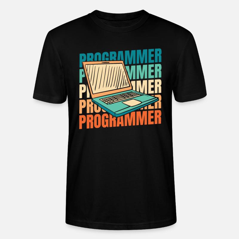 Développeur Codeur Programmeur - T-shirt bio CRAFTER Stanley Stella Unisexe - noir